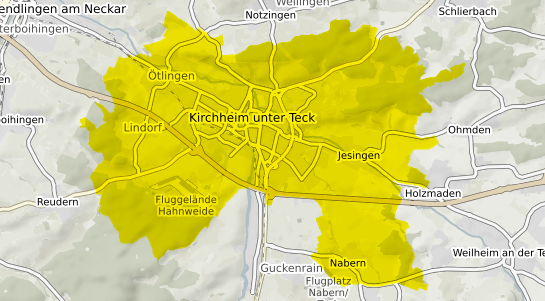 Immobilienpreisekarte Kirchheim unter Teck